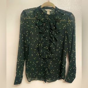 H&M Plumeti blouse